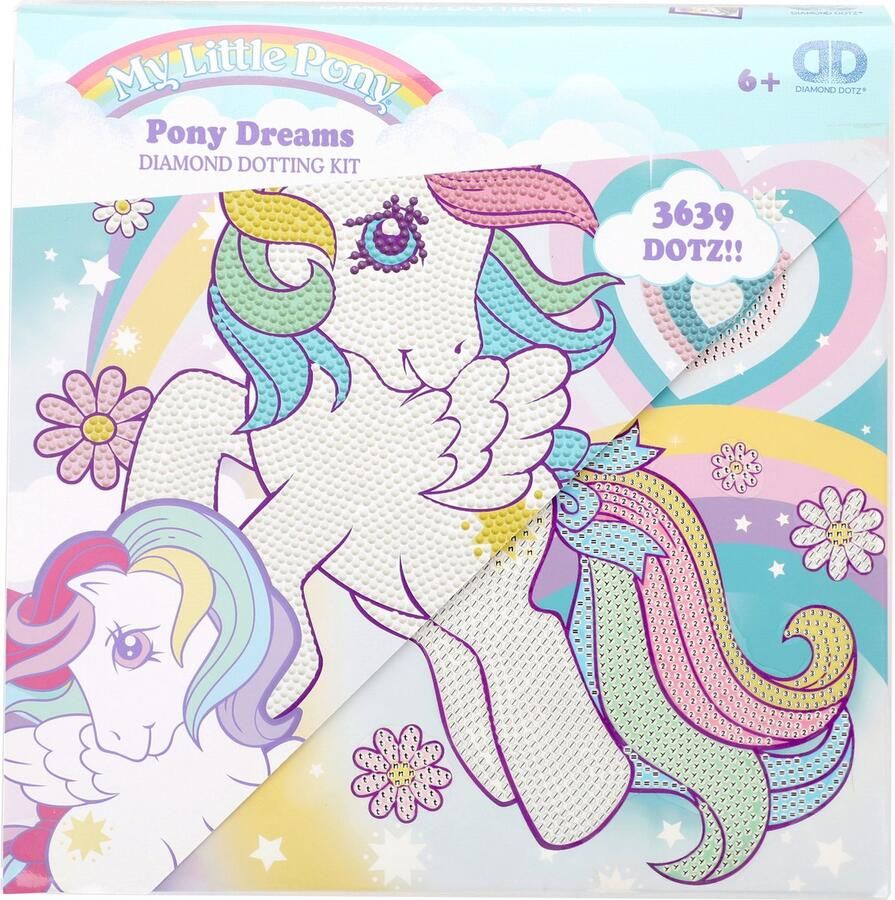 DIAMOND DOTZ DIAMOND DOTZ My Little Pony Dreams Diamond Painting 3.639 Dotz 28x28 cm