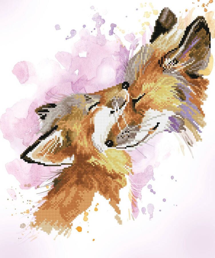 DIAMOND DOTZ DIAMOND DOTZ Fox Bliss Diamond Painting 8.974 Dotz 50x42 cm