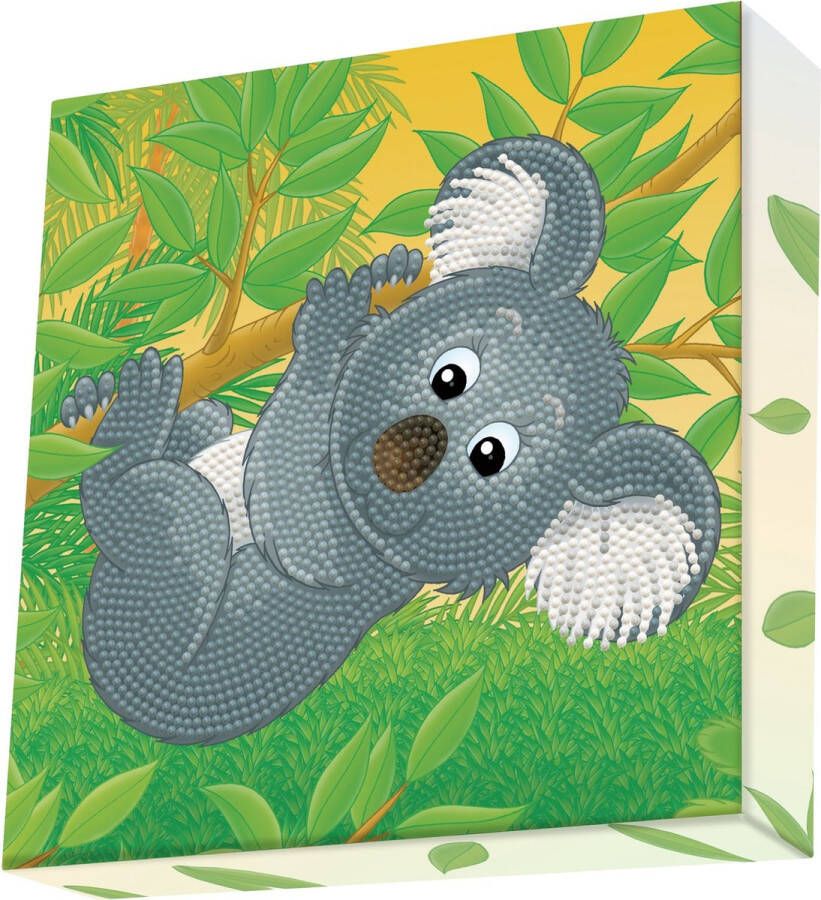 DIAMOND DOTZ DIAMOND DOTZ Koala Climb Diamond Painting 1.870 Dotz 22x22 cm