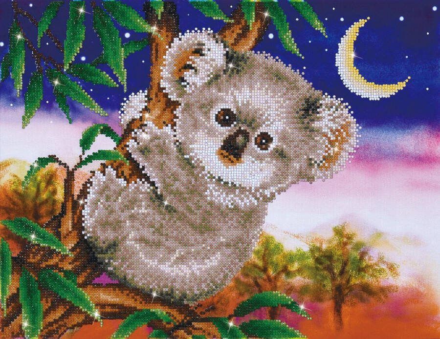 DIAMOND DOTZ DIAMOND DOTZ Koala Snack Diamond Painting 11.796 Dotz 48x37 cm