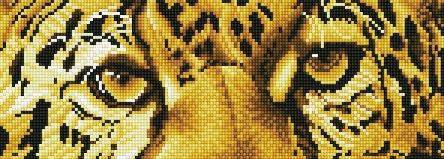 DIAMOND DOTZ DIAMOND DOTZ Leopard Spy Diamond Painting 7.446 Dotz 42x15 cm