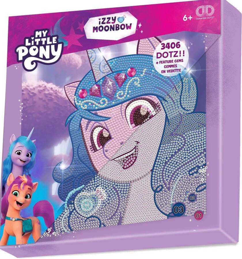 DIAMOND DOTZ DIAMOND DOTZ My Little Pony Izzy Moonbow Diamond Painting 3.406 Dotz 28x28 cm
