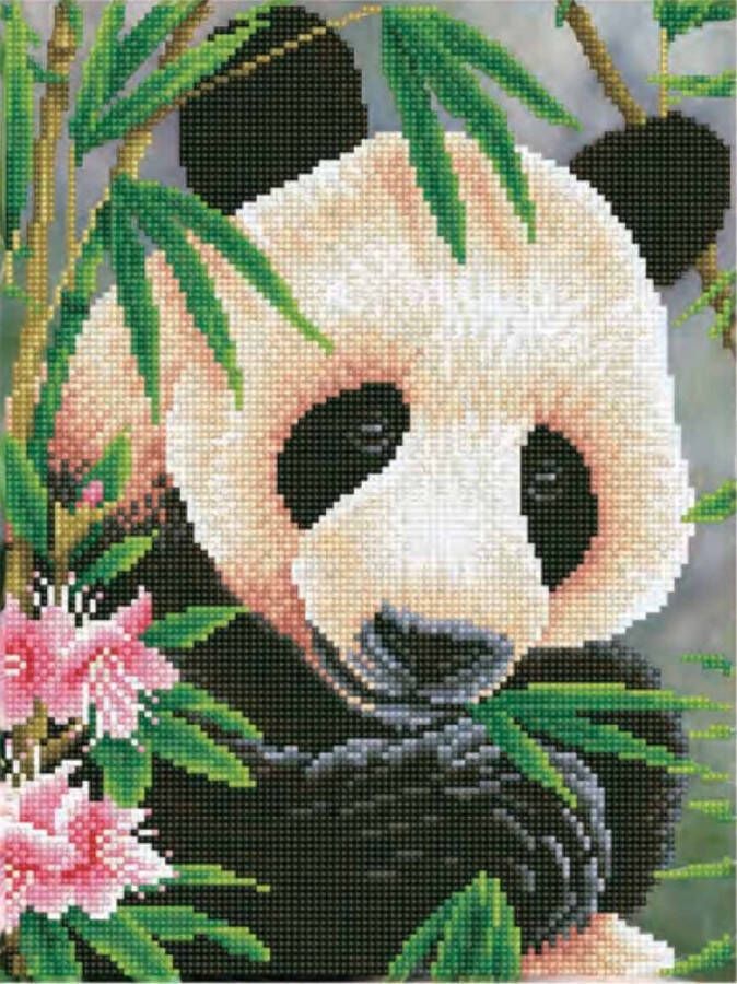 DIAMOND DOTZ DIAMOND DOTZ Panda Prince Diamond Painting 12.793 Dotz 40x30 cm