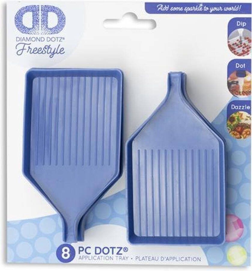DIAMOND DOTZ Diamond Painting Accessoires DDA.031 Diamond painting opschudbakjes set van 8