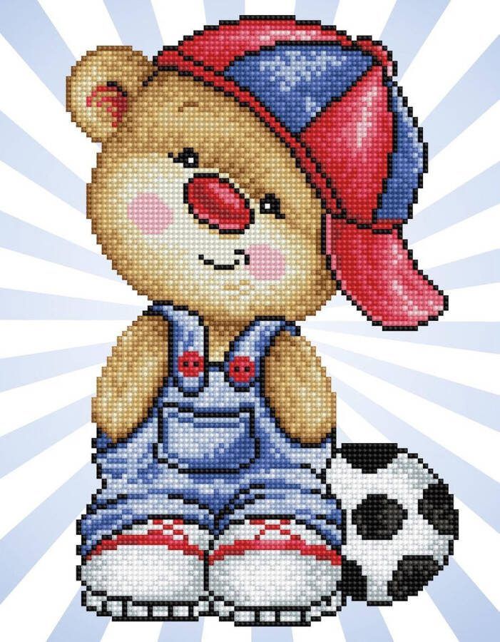 DIAMOND DOTZ Diamond painting kinderen Laten we vriendjes worden 27.70 x 35.70cm Ronde steentjes Volledig pakket