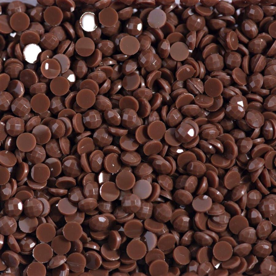 DIAMOND DOTZ Diamond painting steentjes los Kleur Chocolate Brown 2.8mm steentjes 12 gr. per zakje