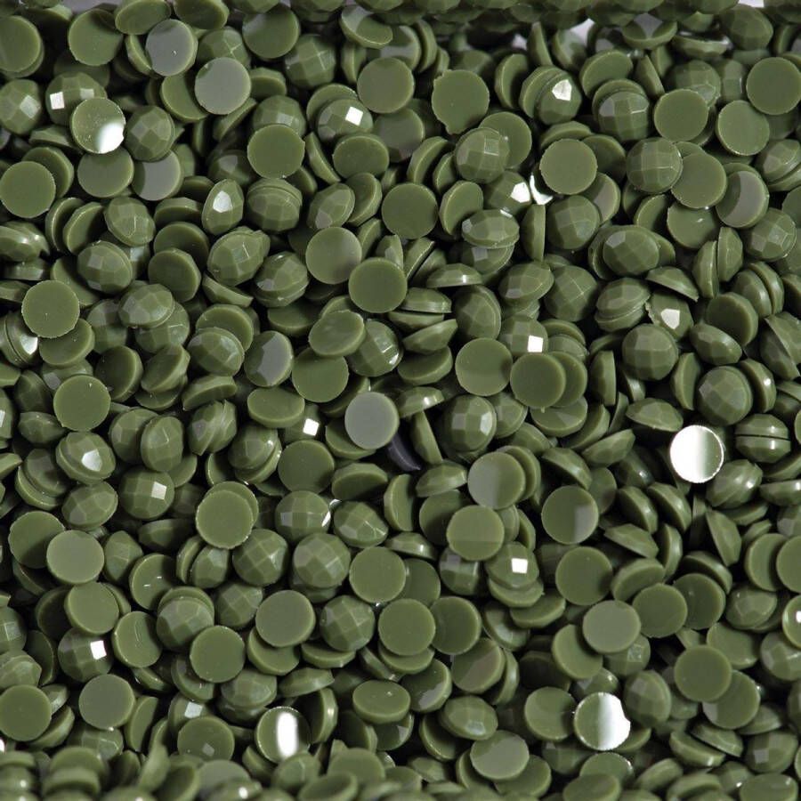DIAMOND DOTZ Diamond painting steentjes los Kleur Dark Olive 2.8mm steentjes 12 gr. per zakje