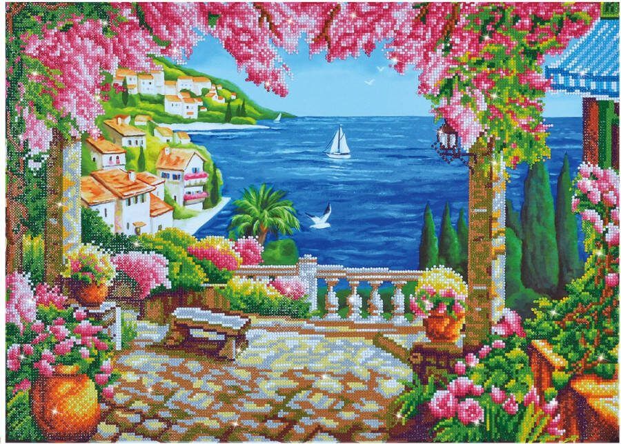 DIAMOND DOTZ Riveira Dream Diamond Painting (74x55 cm)