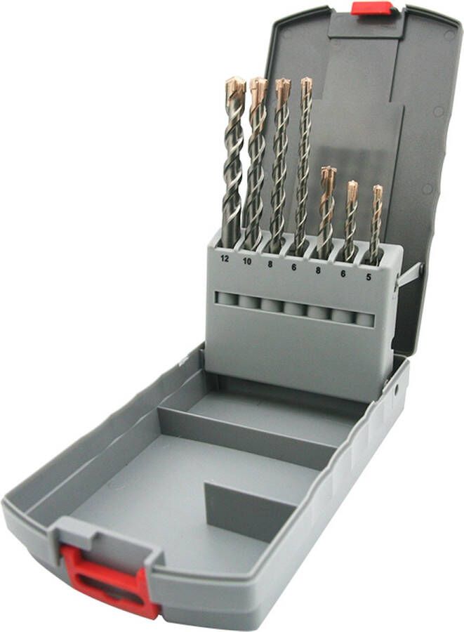 Diamond&tools Betonboren set SDS+ 7-delig 4-snijder