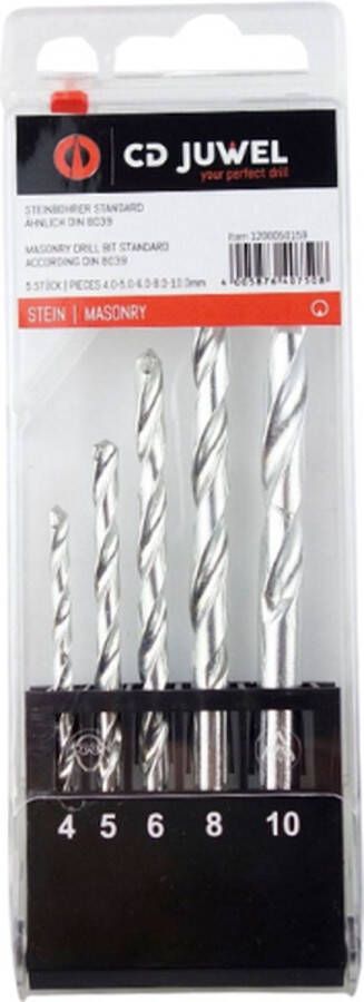 Diamond&tools Steenboren set 5-delig