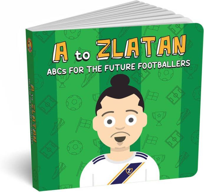 DiaperBookClub Het Voetbalalfabetboek: ABC voor toekomstige voetballers Van Aguero tot Messi tot Zlatan