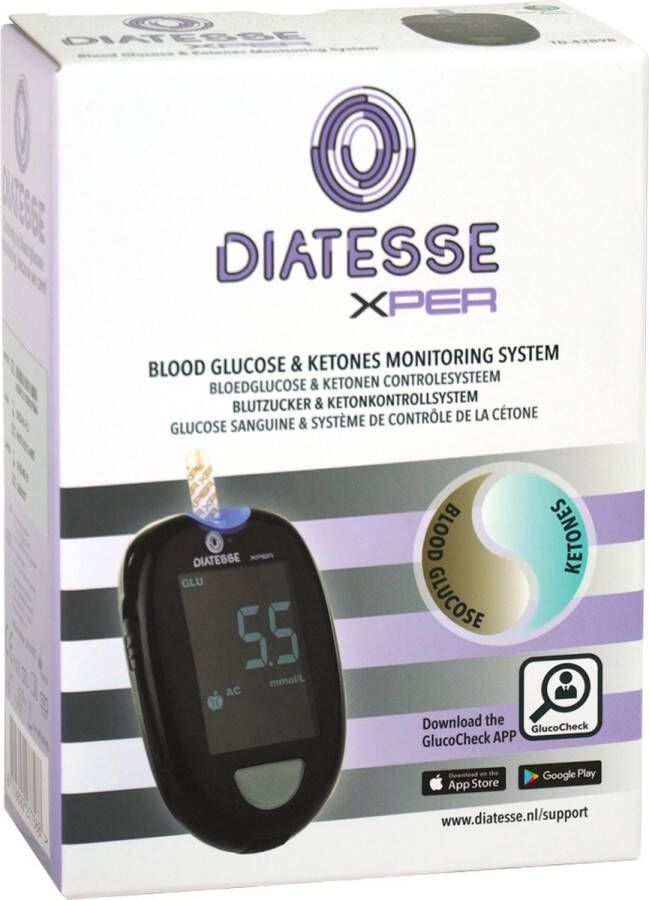 Diatesse XPER Glucosemeter Startpakket mmol l