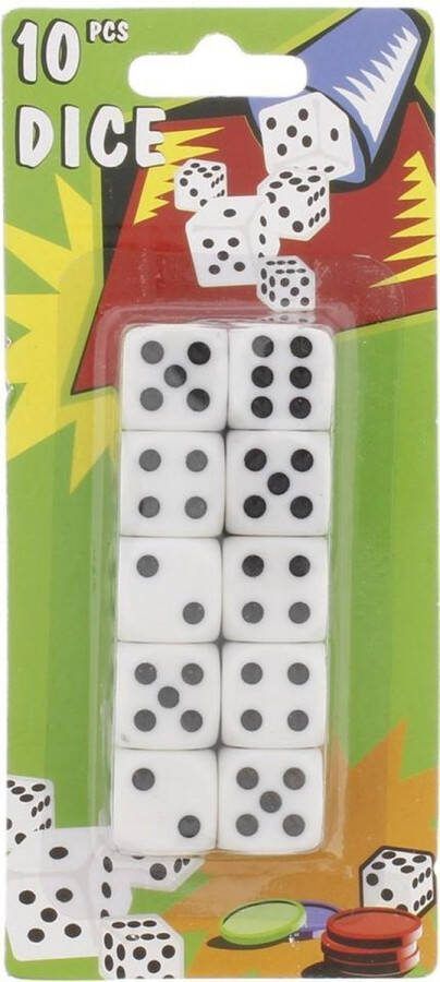 Dice Nice Dobbelstenen Set 10 Stuks Spel Voor Spellen Zoals o.a. Yathzee en Regenwormen