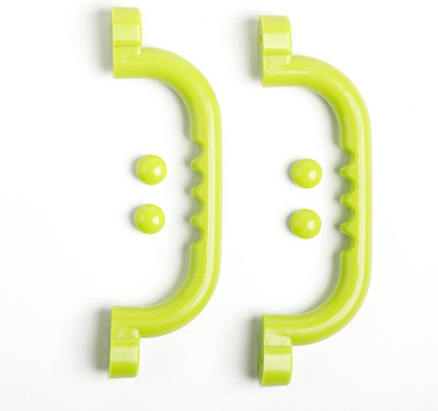 DICE-Outdoor DICE handgrepen kunststof 2 stuks lime