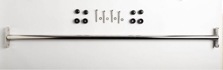 DICE-Outdoor DICE metalen duikelstang tuimelrek RVS 125 cm