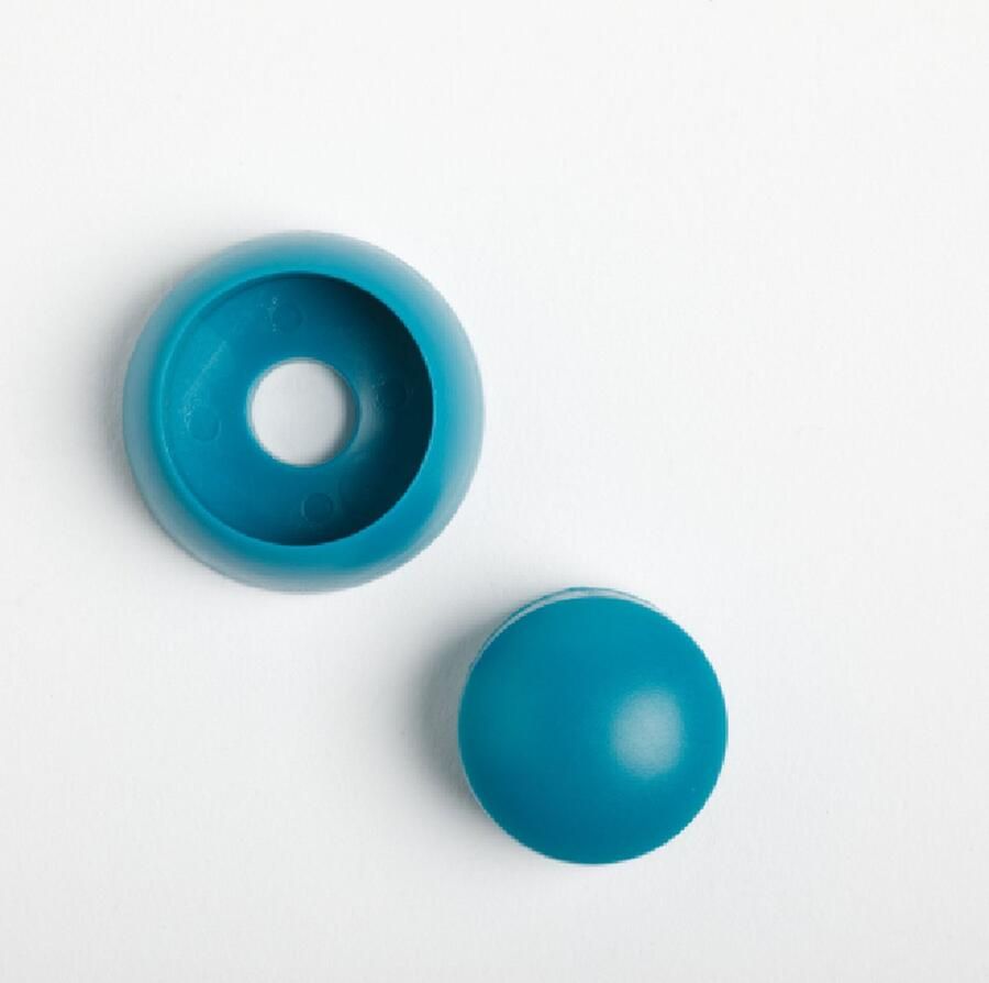 DICE-Outdoor DICE kunststof afdekdop 2-delig M10 turquoise