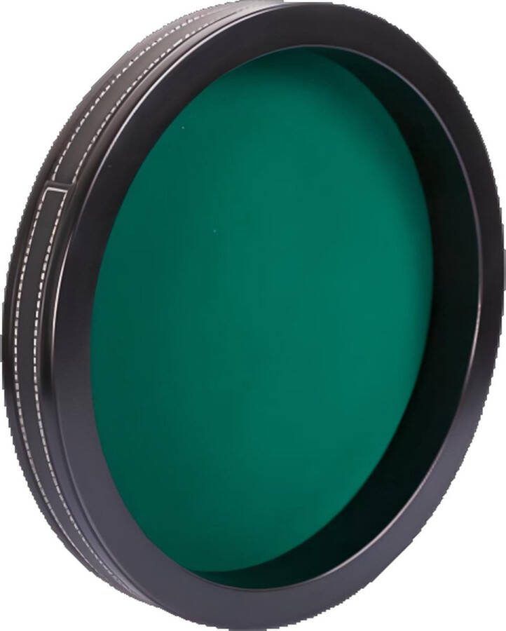 Diceshop Yathzee Dobbelbak | Dobbelpiste | Dobbelstenenbak | Dobbelbak | Rond Vinyl met Groene Vilt 28cm