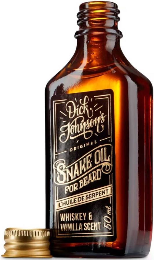 Dick Johnson 's Snake Oil Baardolie Whiskey & Vanilla 50ML