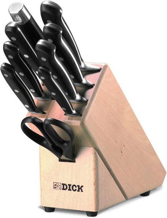 Dick Premier Plus Houten Messenblok 9-delig