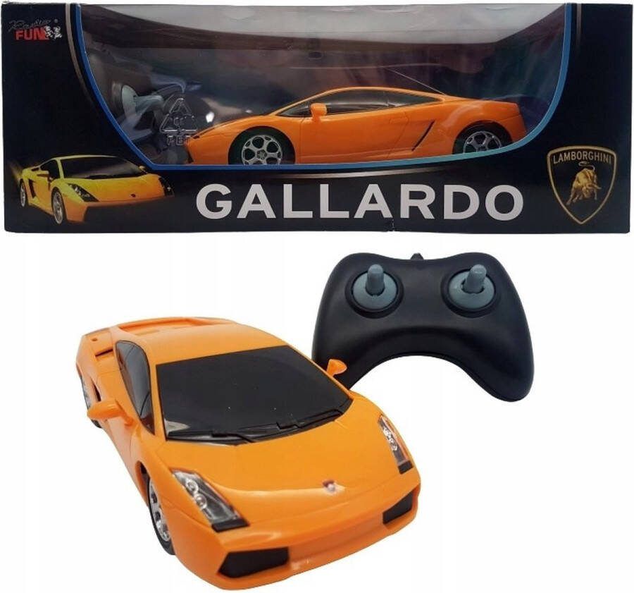Dickie Lamborghini Gallardo Radiografisch Bestuurbare Auto Schaal 1:24 Werkt op batterijen
