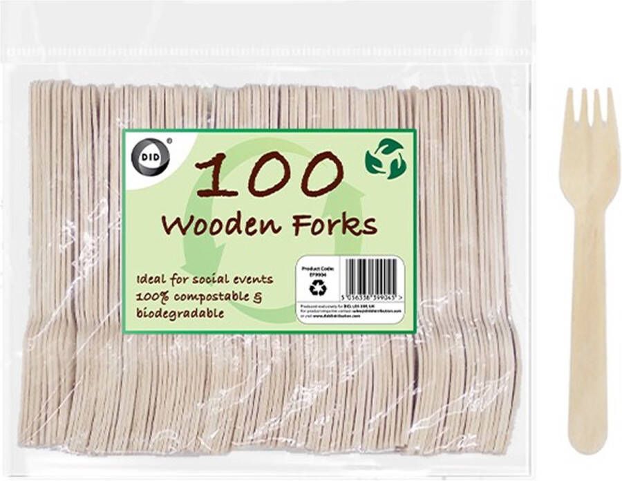 DID Wegwerp vorken duurzaam hout 100x biologisch afbreekbaar