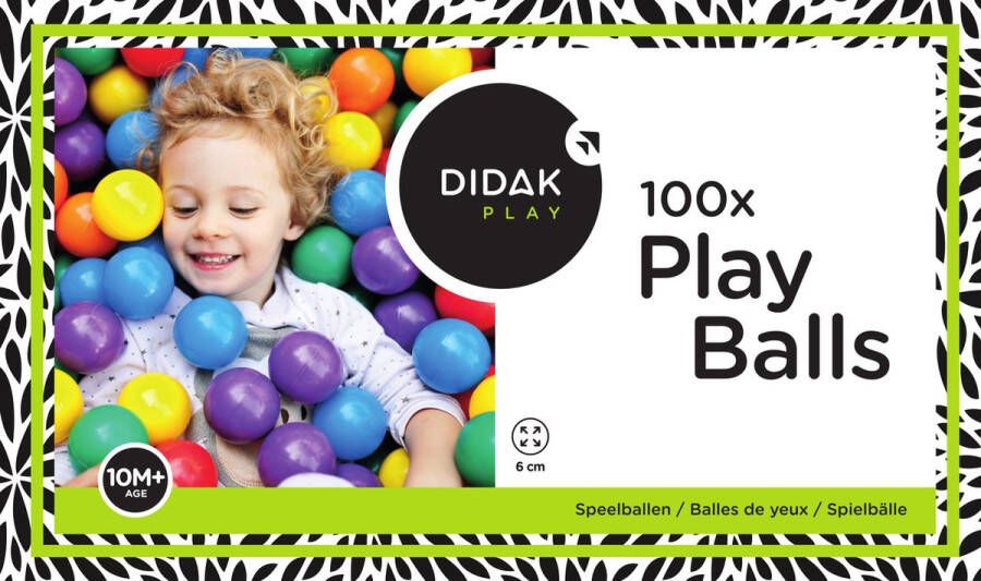 Didak play 100 Ballenbakballen in Doos