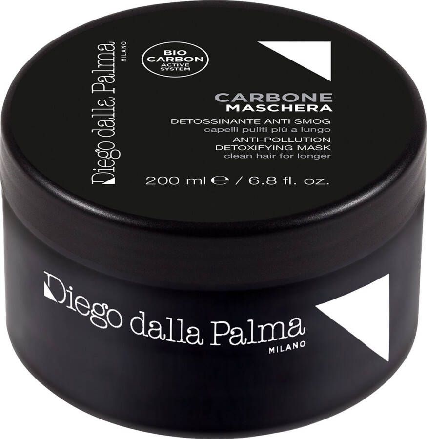 Diego Dalla Palma Carbon Anti Pollution Detoxifying Mask haarmasker Vrouwen 200 ml