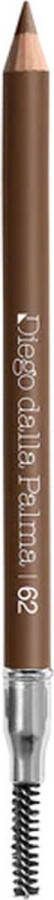 Diego Dalla Palma Eyebrow Powder Pencil 62 Light Taupe 1 stuk
