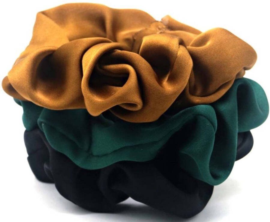 Dielay Scrunchies Haarelastieken Set 3 Stuks Model 4