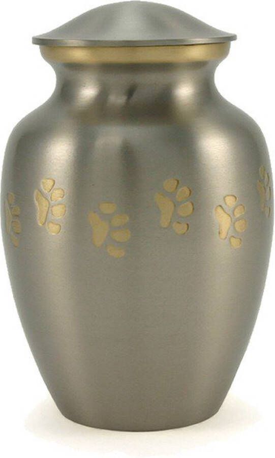 Dierenasbeelden Classic Paws Tin Urn Asbeeld Dieren Urn Voor Uw Geliefde Dier Kat Hond Paard Konijn 0 41 L
