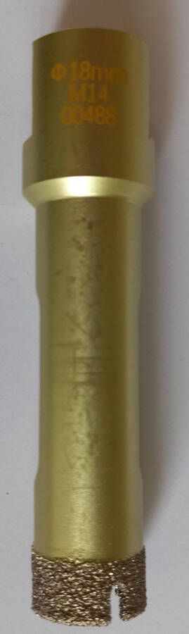Diewe Tegelboor galvanisch aansl. M14 Ø 18mm