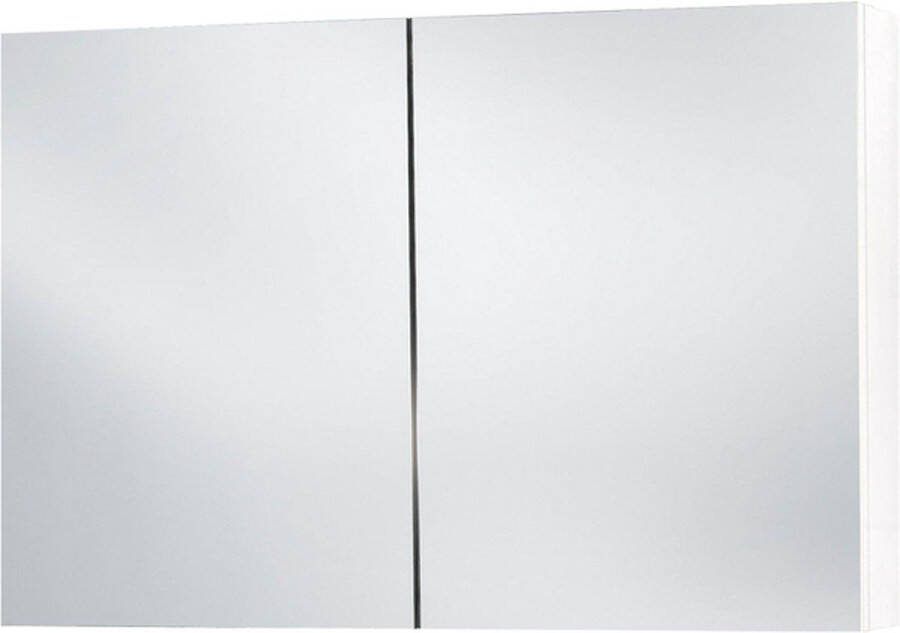 Differnz Somero Spiegelkast FSC 100 cm hoogglans wit