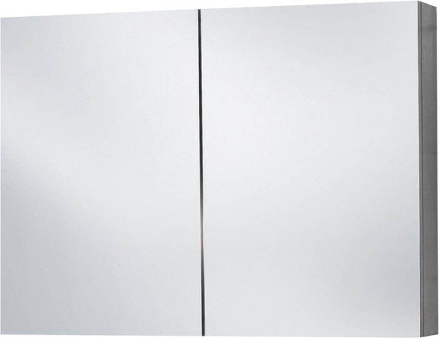 Differnz Somero Spiegelkast FSC 80 cm antraciet