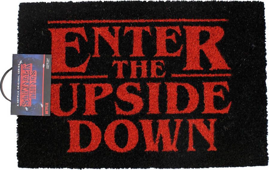Difuzed Stranger Things Enter The Upside Down Deurmat- Officiële Merchandise