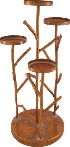 Dijk Natural Collections Candle holder metal 19x43cm Koper