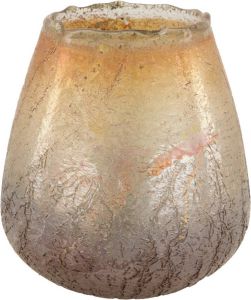 Dijk Natural Collections Tealight holder glass 18x18cm Koper