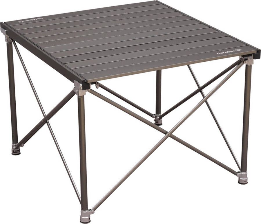 Dimehouse Opvouwbare aluminium campingtafel 72x65x51 cm