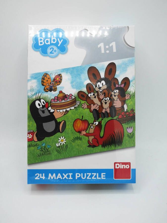 Dino Toys Molletje maxi vloerpuzzel 24 stukjes