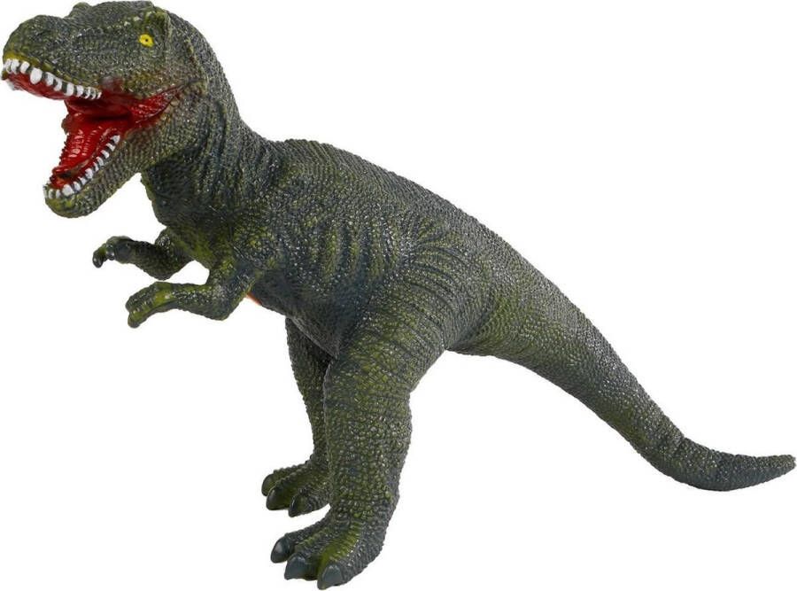 Massamarkt Dinoworld Dinosaurus T-rex Jongens 57 Cm Rubber Groen