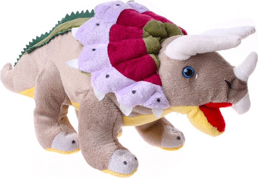 Dino World Stegosaurus DinoWorld Dinosaurus Pluche Knuffel 36 cm | Dino Dragon Plush Toy | Speelgoed Jurassic World Knuffeldier Knuffelpop voor kinderen jongens meisjes | Jurassic Park Dino Draak