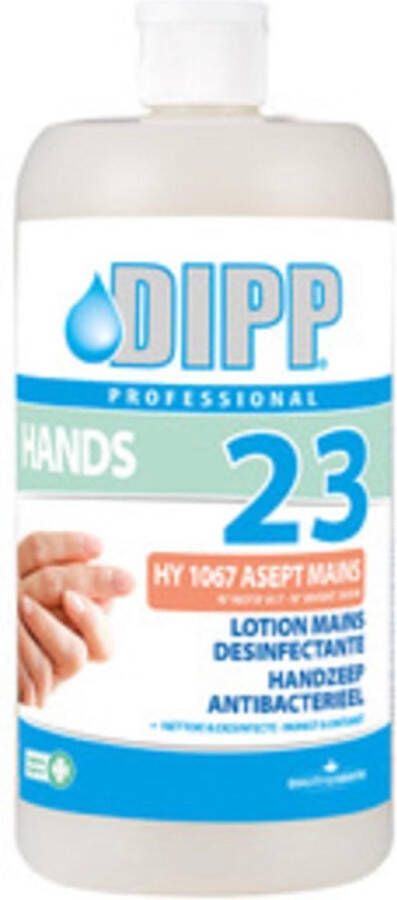 Dipp No23 Handzeep ANTIBACTERIEEL 1L