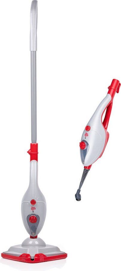 Dirt Devil Stoomdweil en Handstomer DD7001 1300W Stoomreiniger met 4 Opzetstukken 5 Meter Bereik