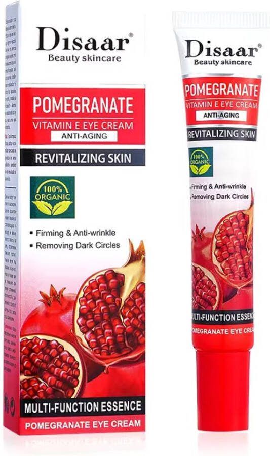 Disaar Anti-Aging oogcrème Granaatappel en Vitamine E