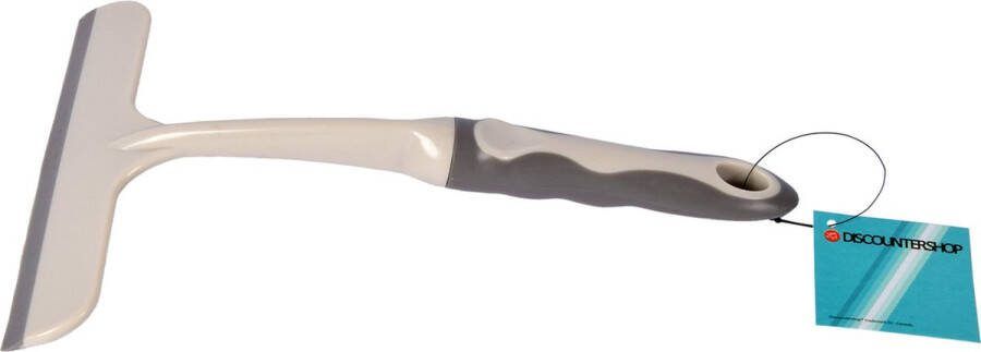Discountershop Handmatige Raamwisser voor Schoonmaakklussen Compact en Krachtig Wit 16x2x26 cm