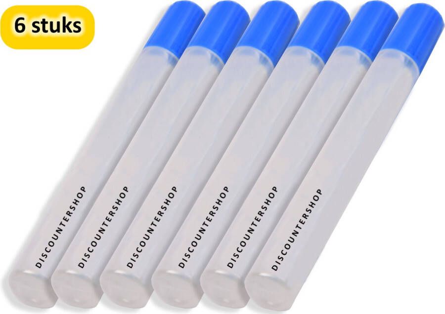 Discountershop Hobbylijm Glue Pen 50 Gram 6 Stuks Verpakking Voor Precisiewerk en Handige Lijmtoepassingen