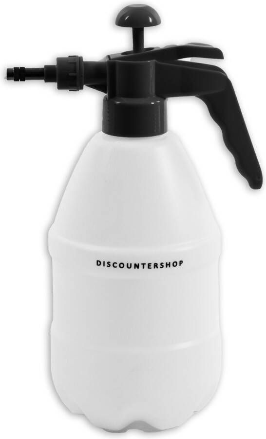 Discountershop 1.5 Liter Zwart-Witte Plantenspuit Essentieel Tuinaccessoire voor Zomerse Verzorging 31 x 11 5 cm