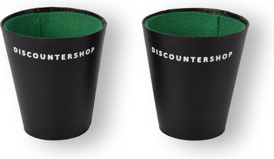Discountershop Set van 2 Dobbelspellen Set met Beker – 1 Set Bevat 5 Dobbelstenen 1 Beker en 1 Notiebook Reisvriendelijk Speelgoed & Spelaccessoires