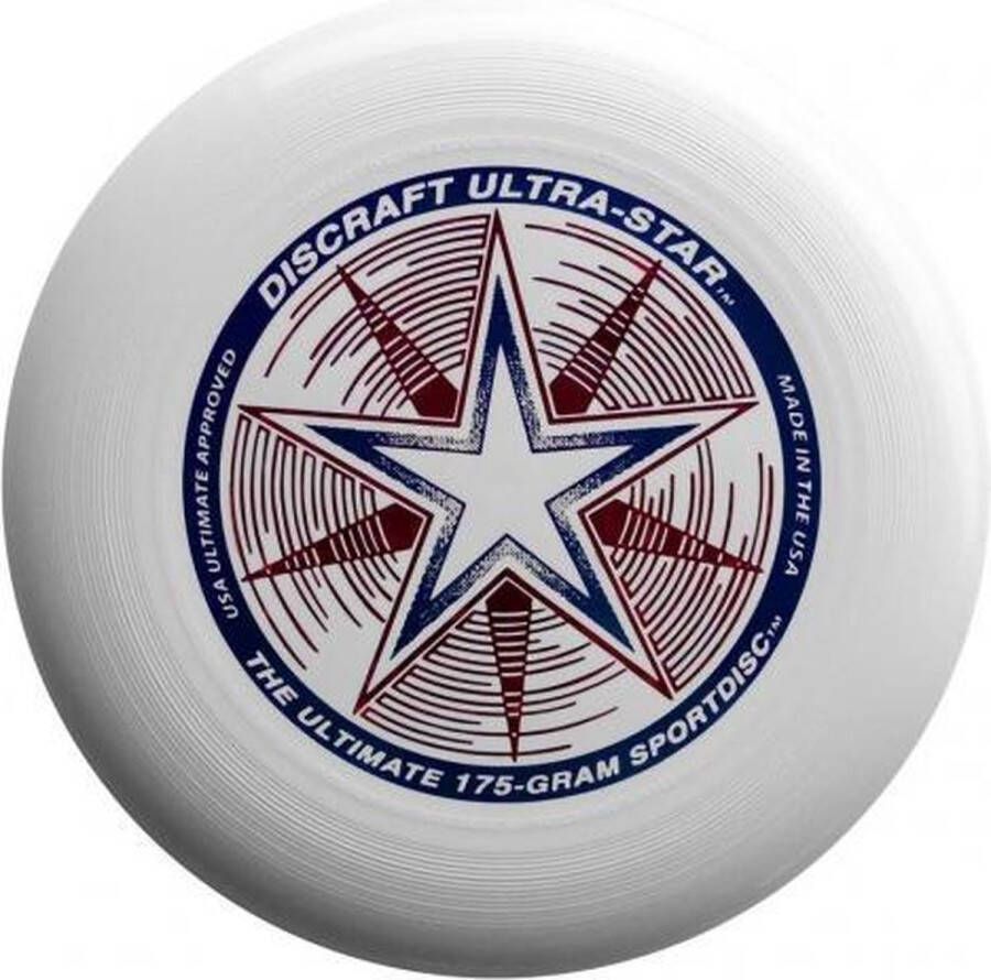 Discraft Frisbee Ultra-Star 175 gram Wit