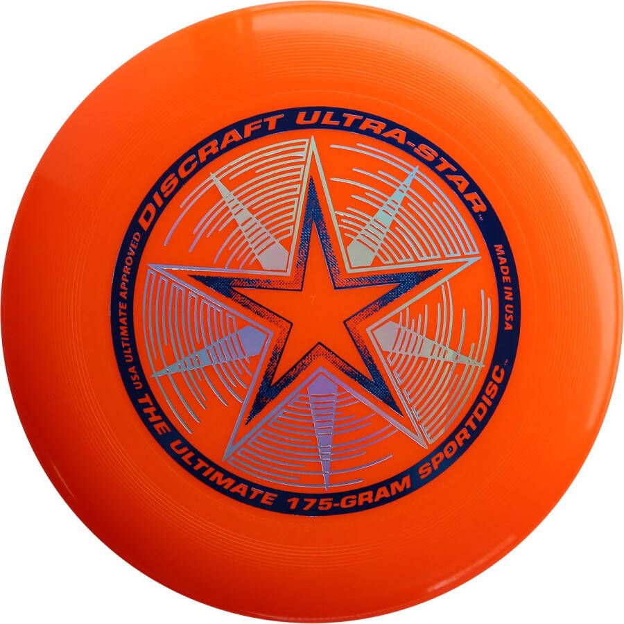 Discraft UltraStar Frisbee Oranje 175 gram