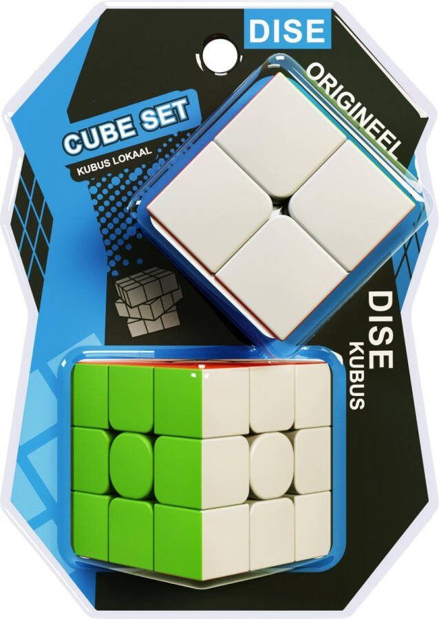 Dise Speed Cube Set 2x2 3x3 Kubus Rubix Magic Cube Breinbreker
